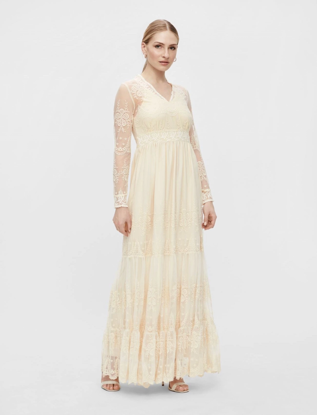 YAS Yaseloise Ls Maxi Dress Celeb Maxi dresses Boozt