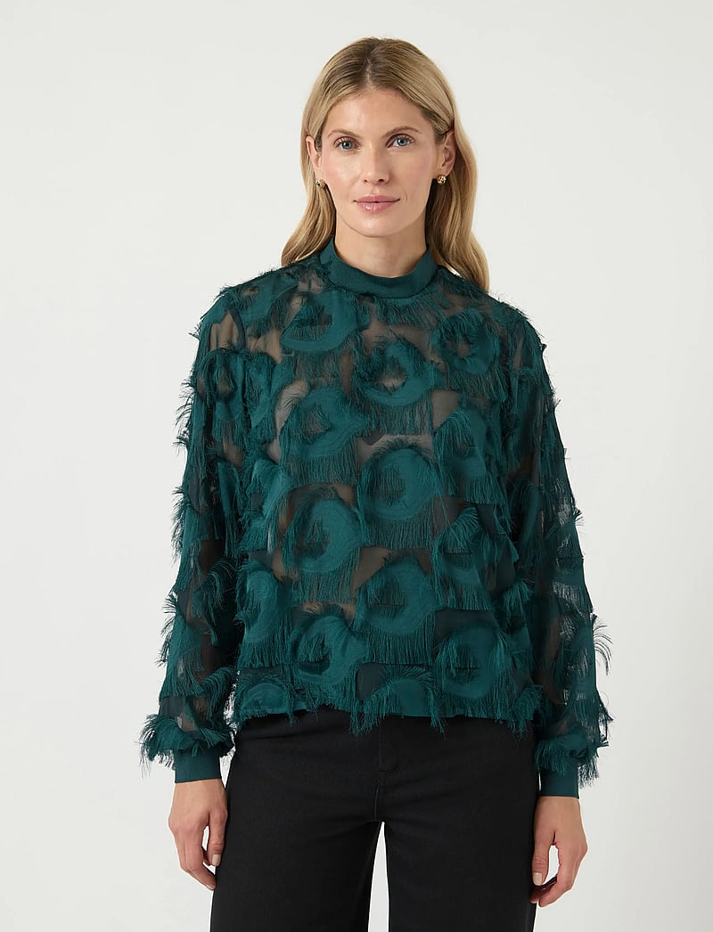 YAS - YASDIO LS TOP - palaidinės ilgomis rankovėmis - ponderosa pine - 0