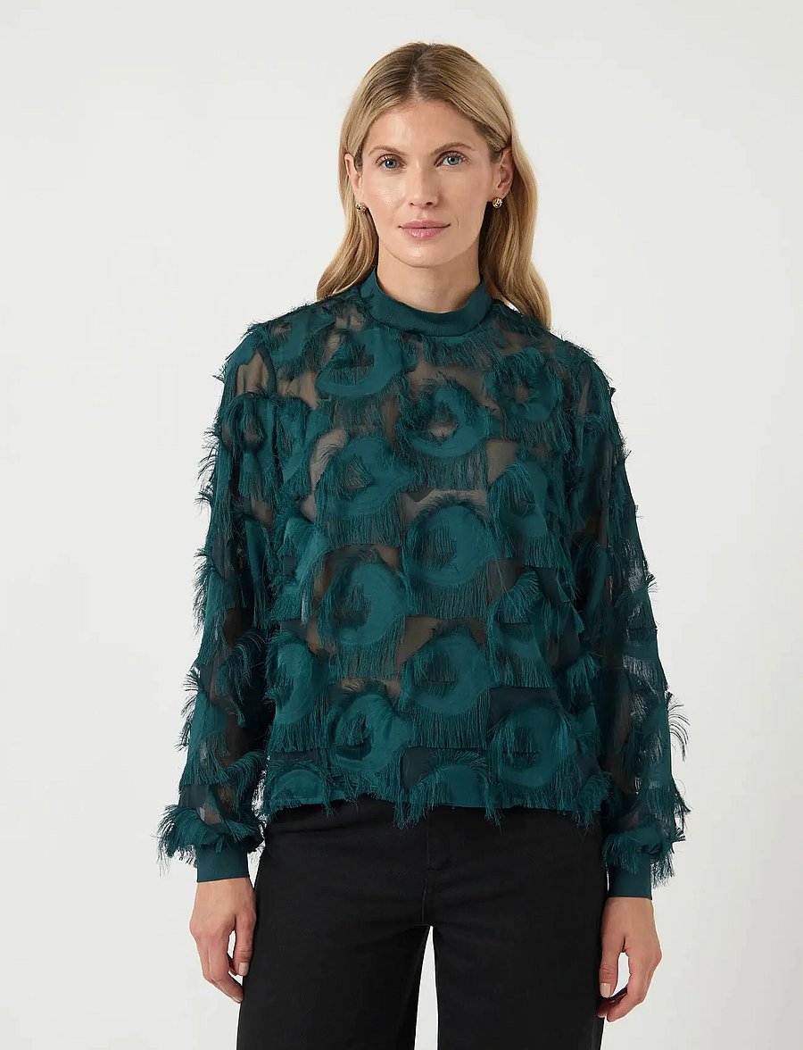 YAS - YASDIO LS TOP - langermede bluser - ponderosa pine - 3