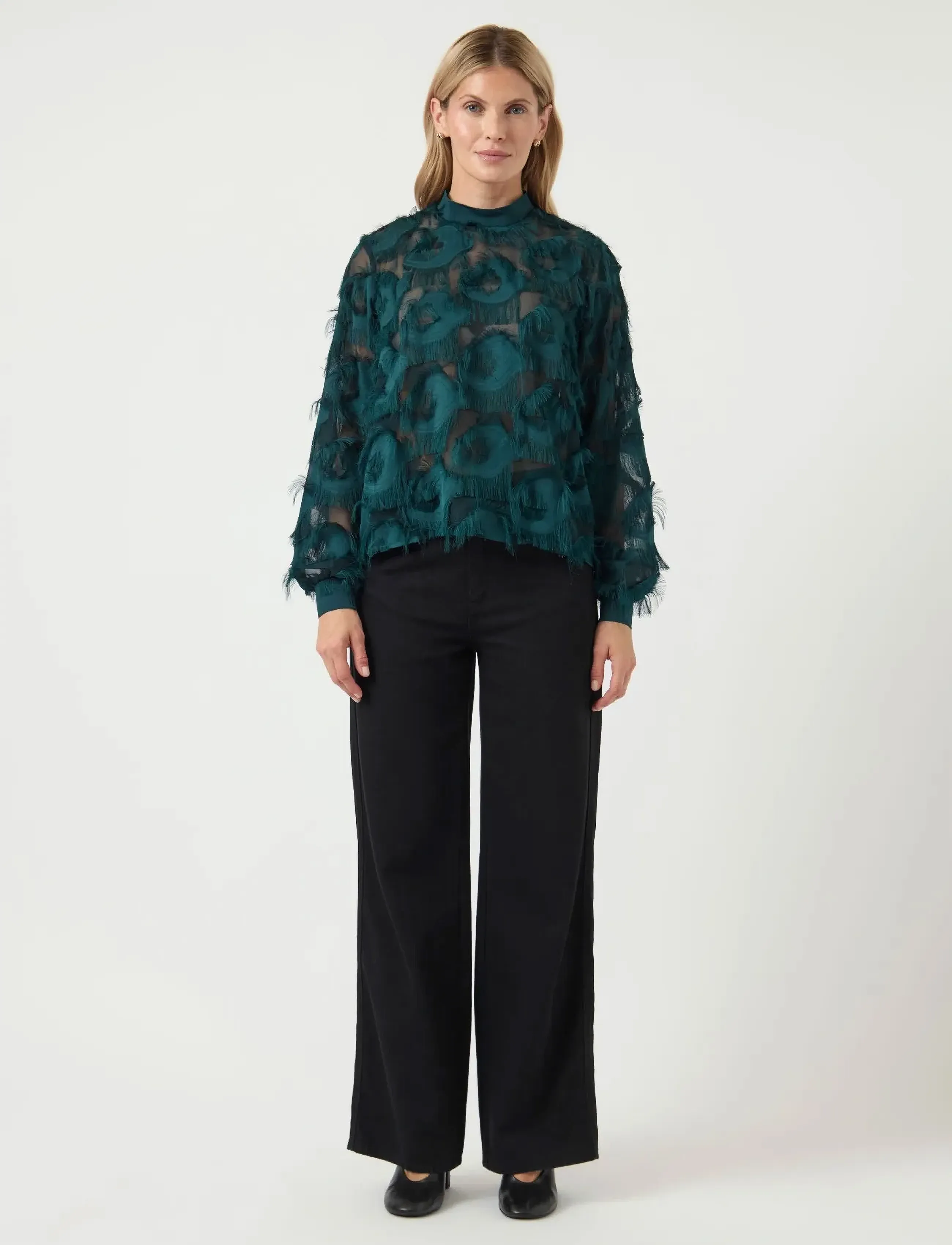 YAS - YASDIO LS TOP - langermede bluser - ponderosa pine - 5