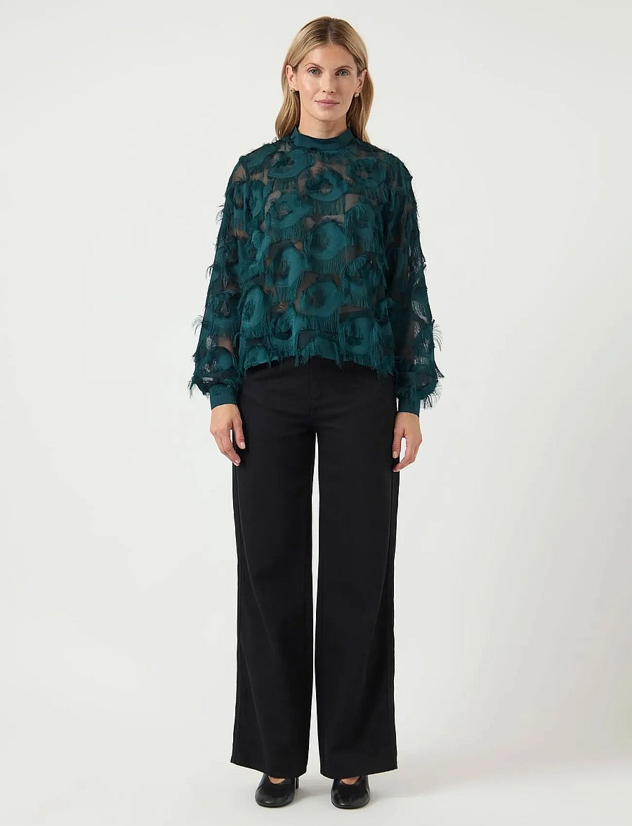 YAS - YASDIO LS TOP - langermede bluser - ponderosa pine - 5