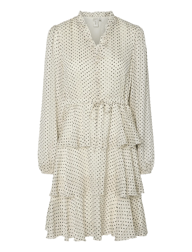 YAS - YASCRUELLA LS DRESS - midi kjoler - crÈme brÛlÉe - 1