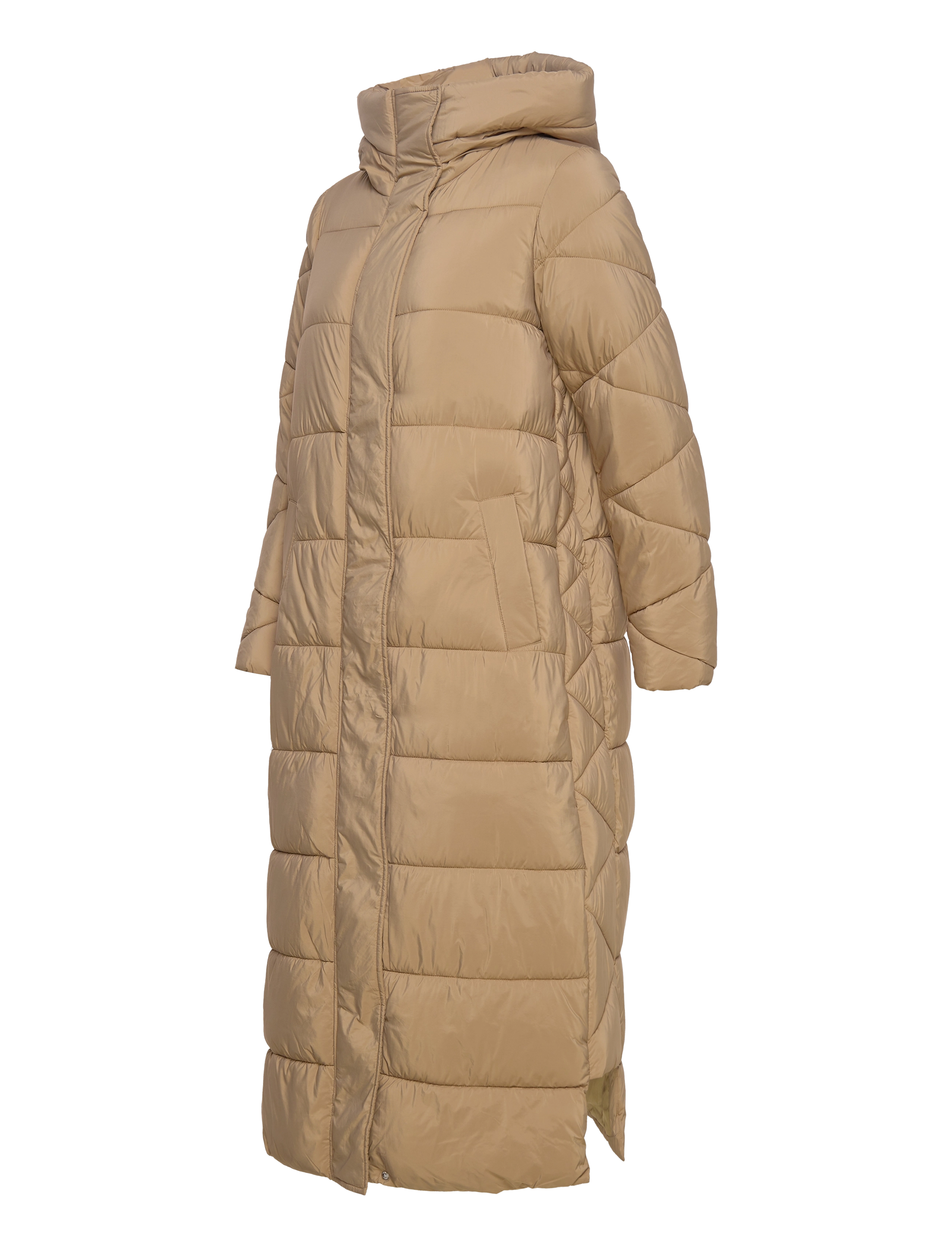 YAS - YASLIRA LONG PADDED COAT - elmwood - 2