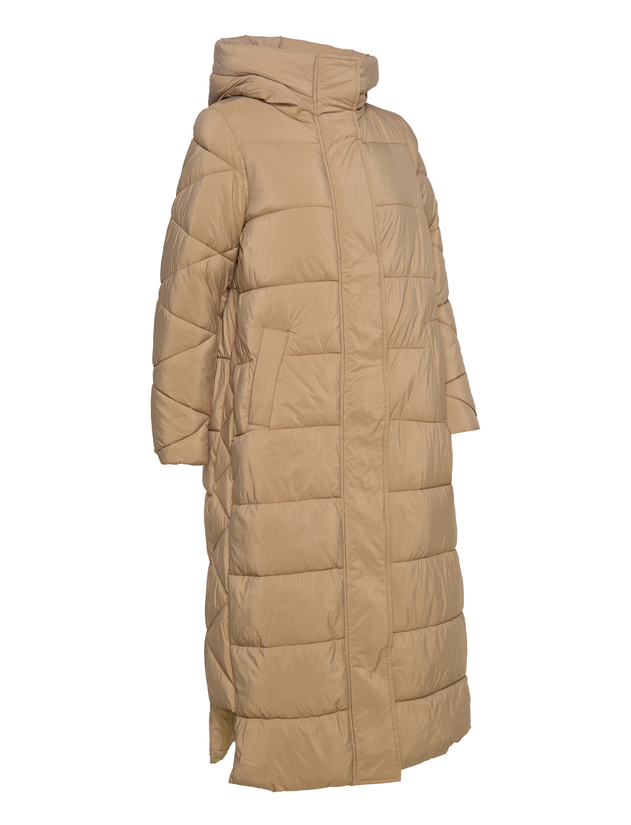 YAS - YASLIRA LONG PADDED COAT - elmwood - 3