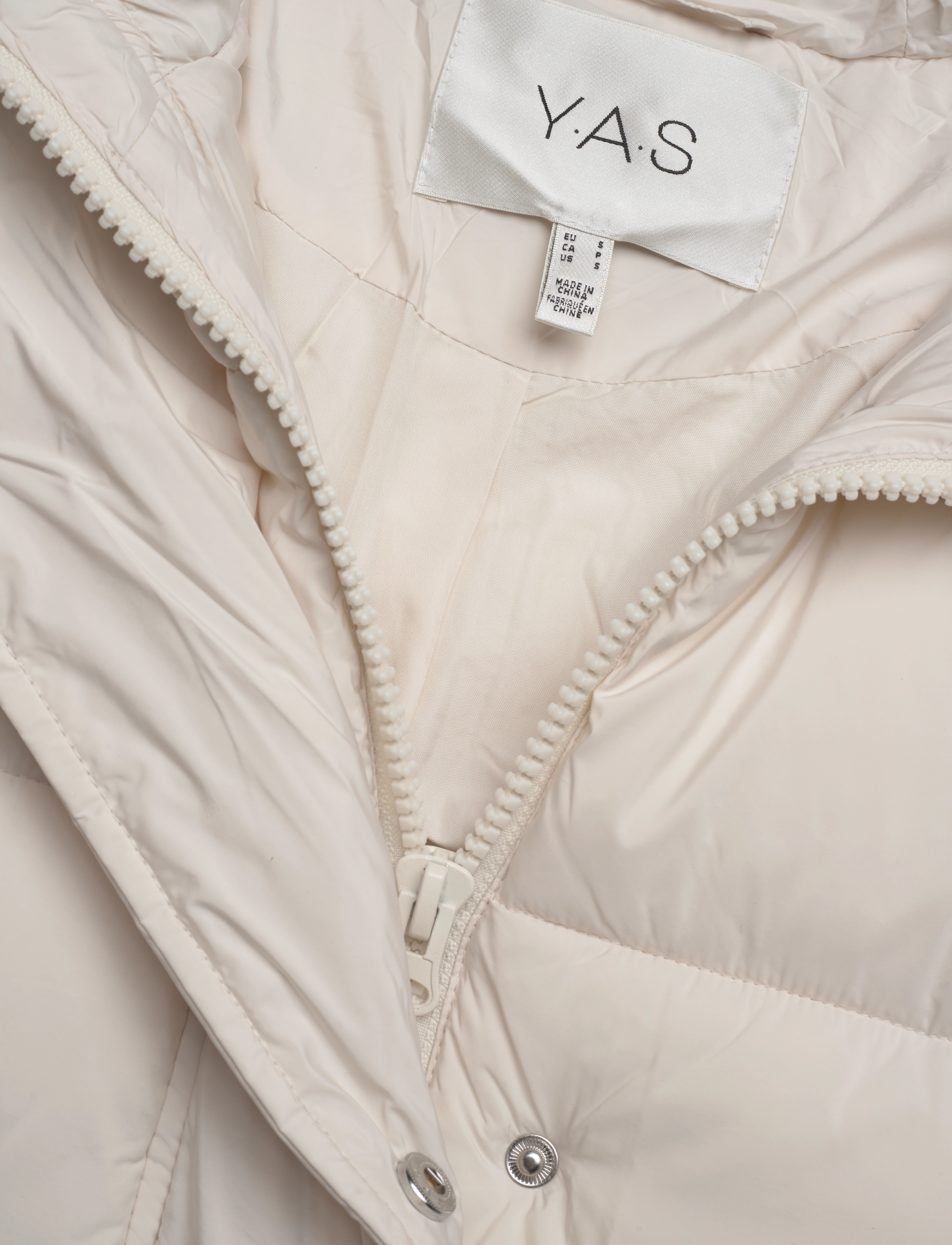 YAS - YASLIRA PADDED VEST S. - birch - 2