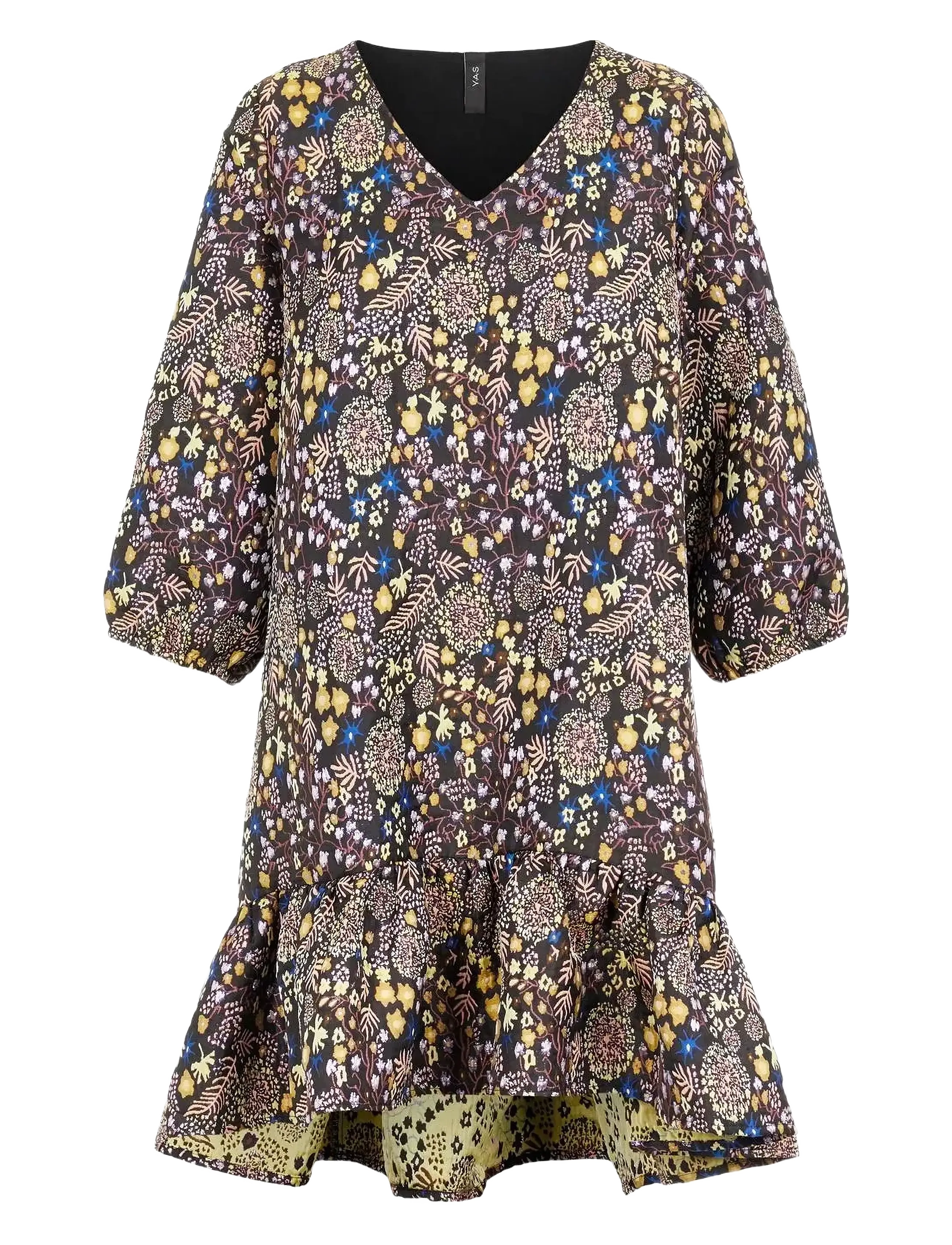 YAS Yasyisho 3/4 Kleid Ft Patterned - S - Damen