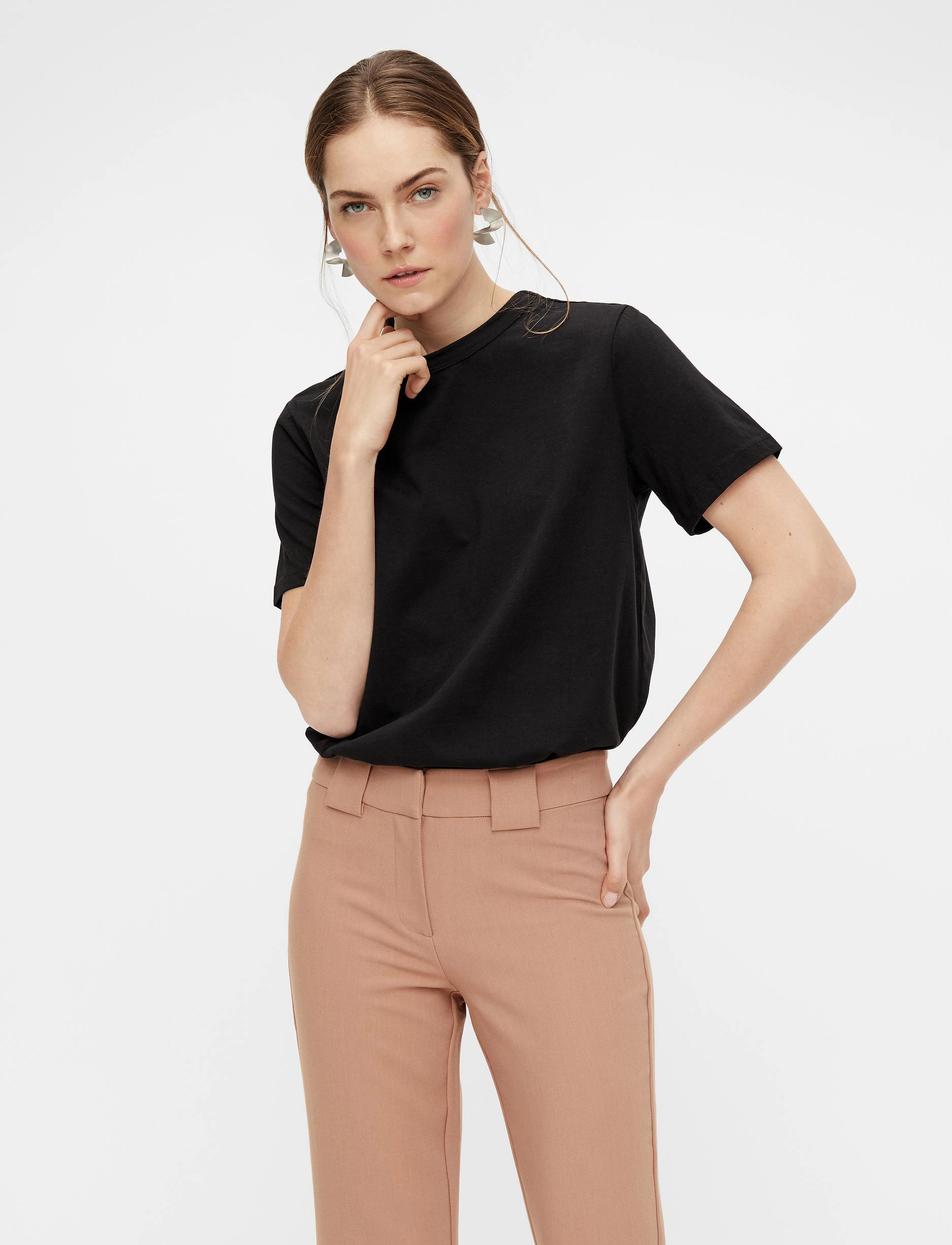 YAS - YASSARITA O-NECK TEE - black - 2