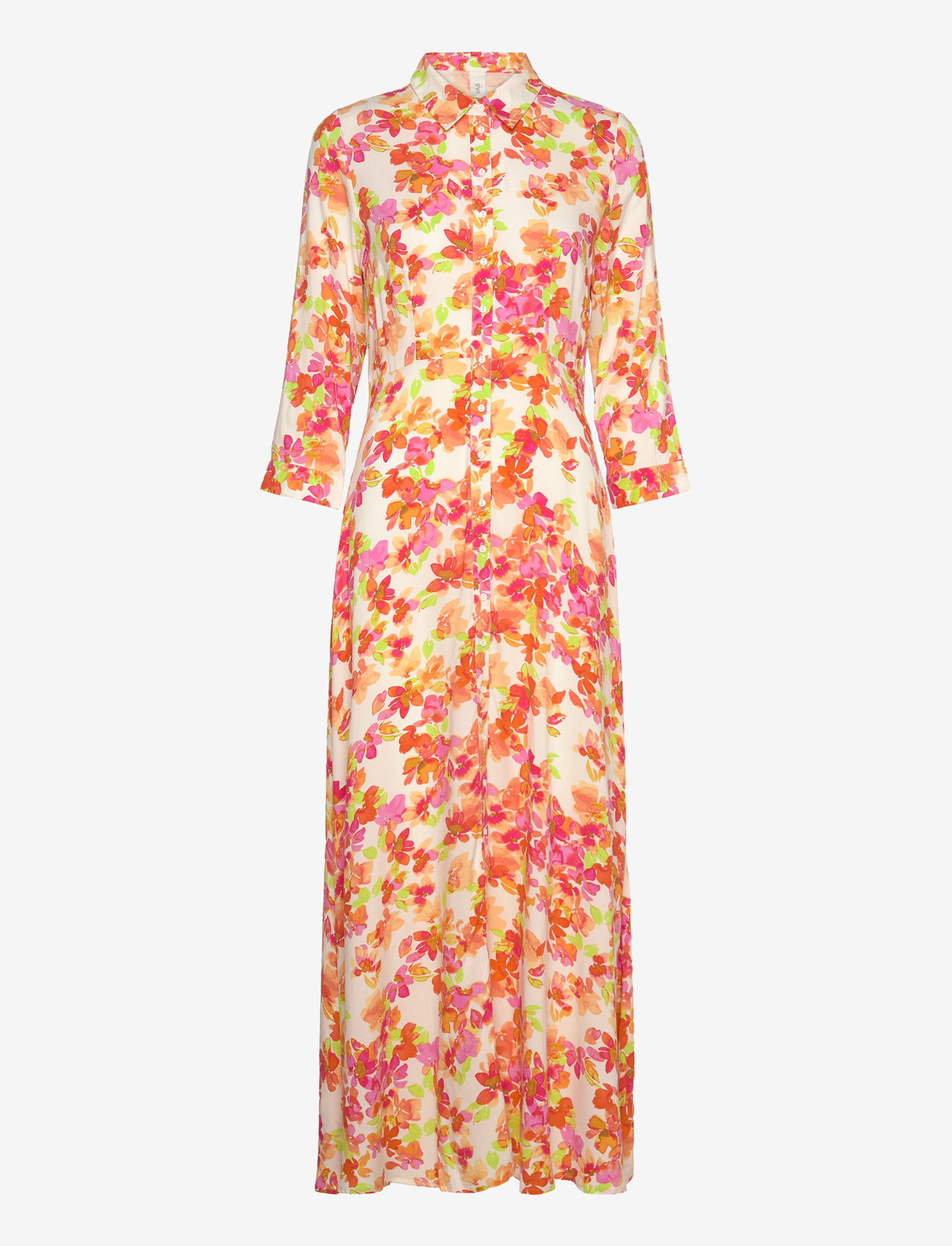 YAS - YASSAVANNA LONG SHIRT DRESS S. NOOS - hemdkleider - almond peach - 0