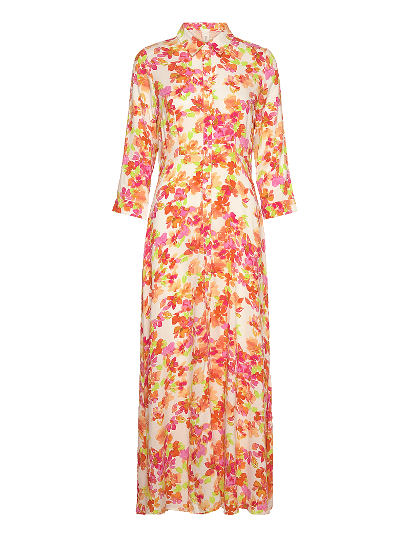 YAS - YASSAVANNA LONG SHIRT DRESS S. NOOS - hemdkleider - almond peach - 0