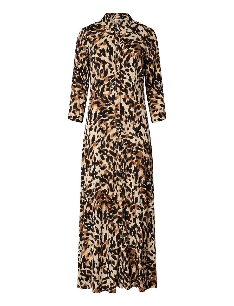 YAS - YASSAVANNA LONG SHIRT DRESS S. NOOS - hemdkleider - black - 0