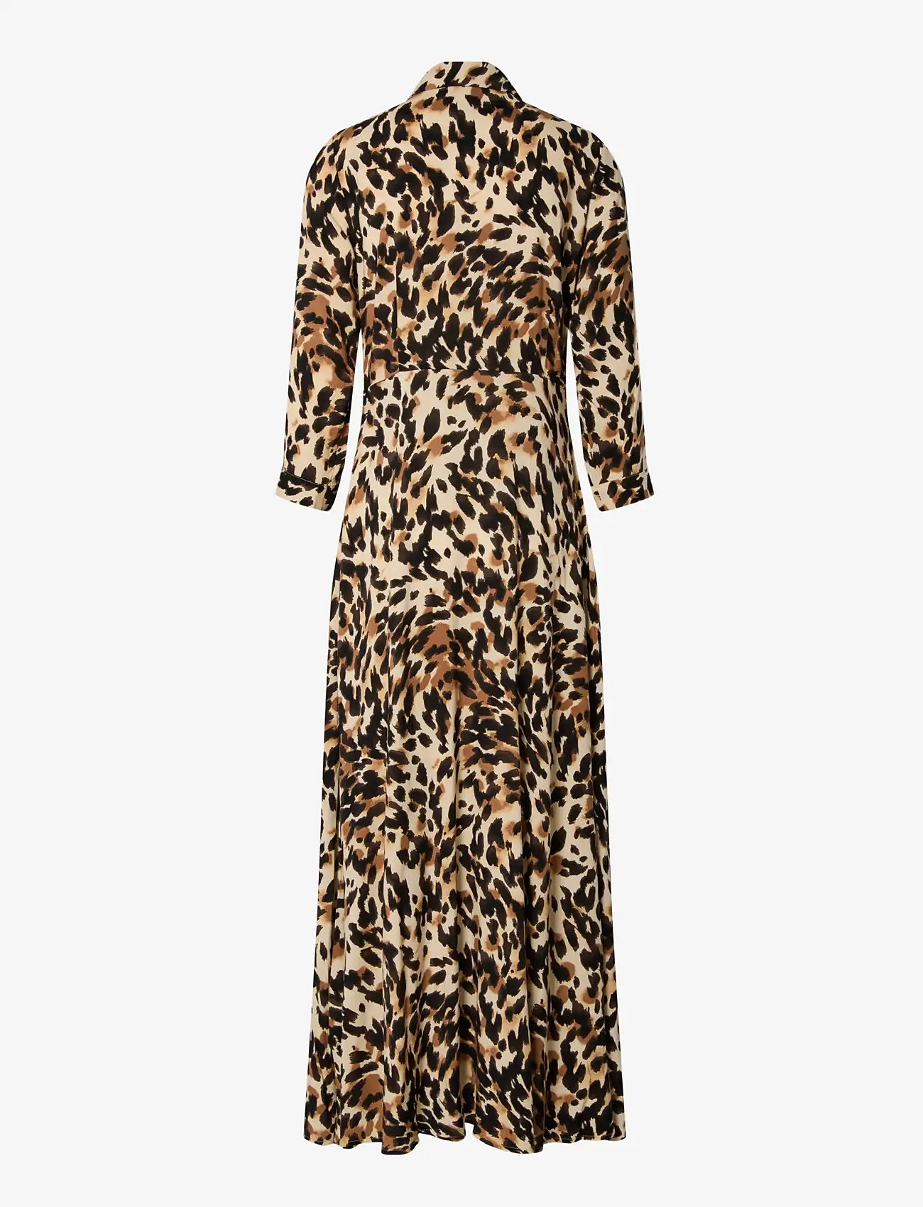 YAS - YASSAVANNA LONG SHIRT DRESS S. NOOS - skjortklänningar - black - 1