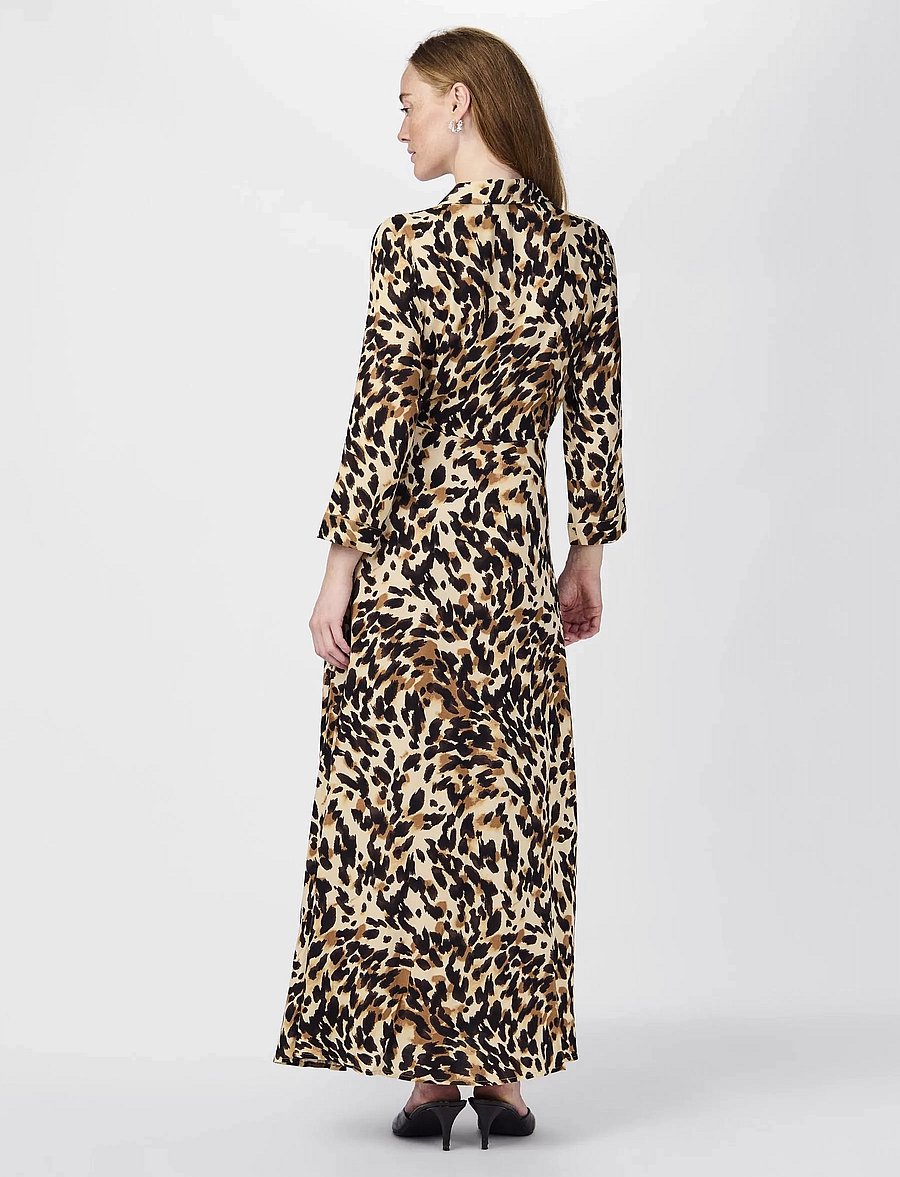 YAS - YASSAVANNA LONG SHIRT DRESS S. NOOS - hemdkleider - black - 3