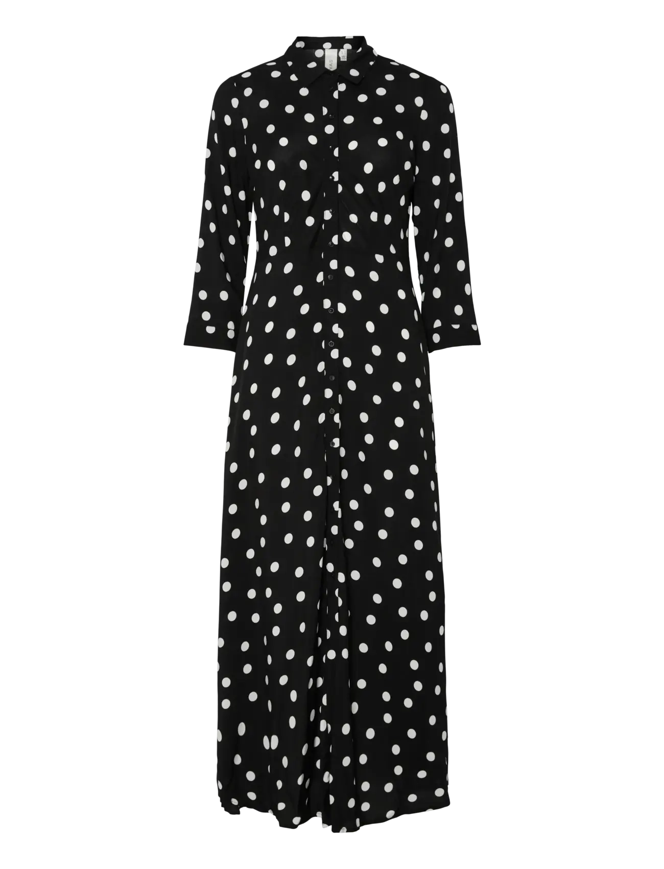 YAS YASSAVANNA LONG SHIRT DRESS S. NOOS - Y.A.S - BLACK / black