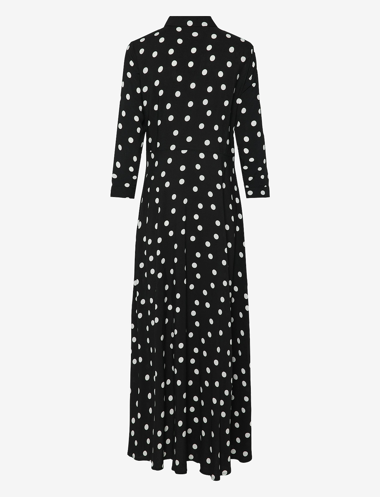 YAS - YASSAVANNA LONG SHIRT DRESS S. NOOS - hemdkleider - black - 2