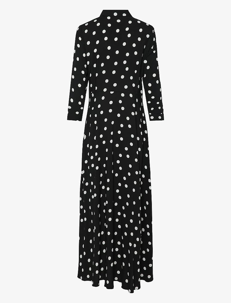 YAS - YASSAVANNA LONG SHIRT DRESS S. NOOS - hemdkleider - black - 2