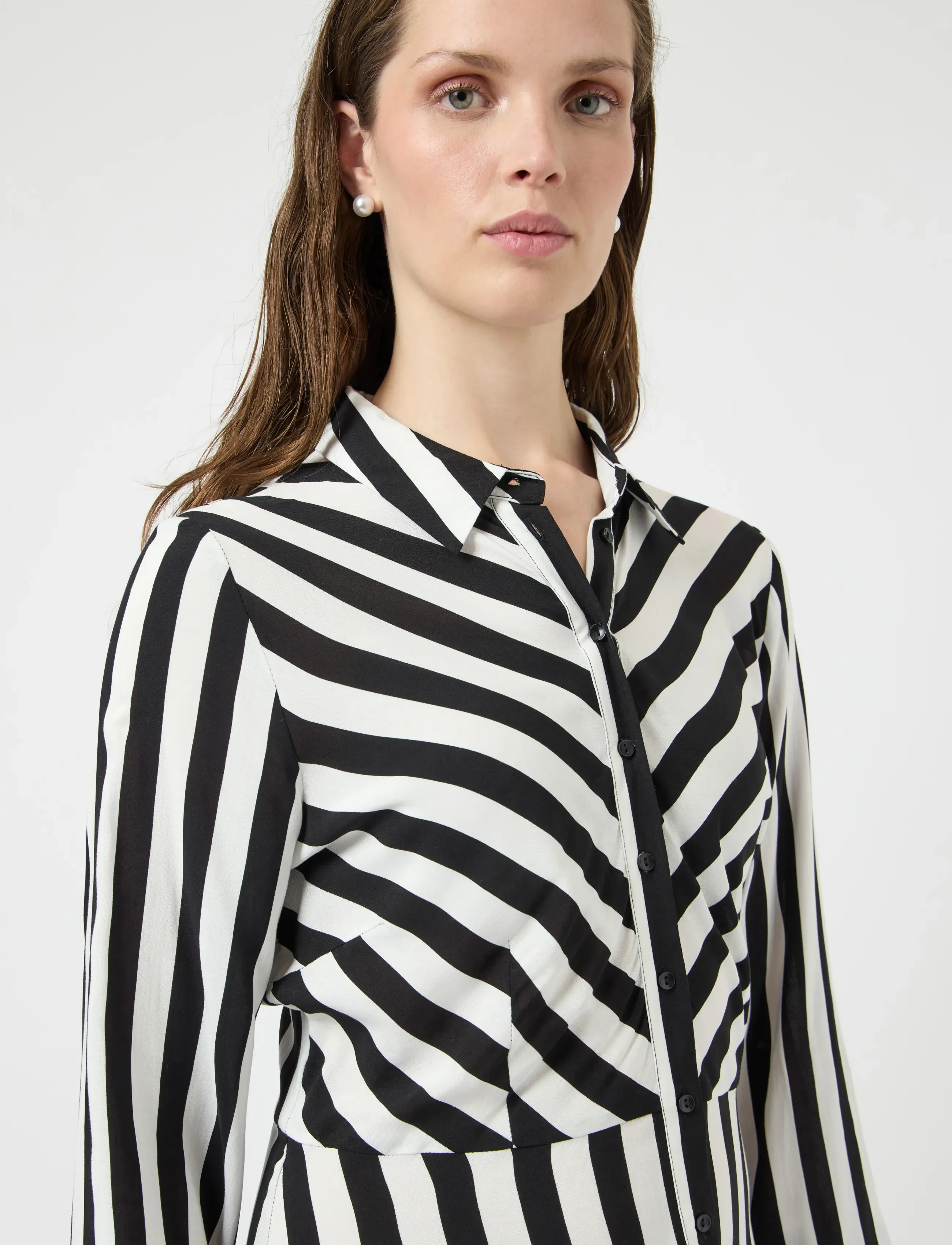 YAS - YASSAVANNA LONG SHIRT DRESS S. NOOS - skjortekjoler - black - 3