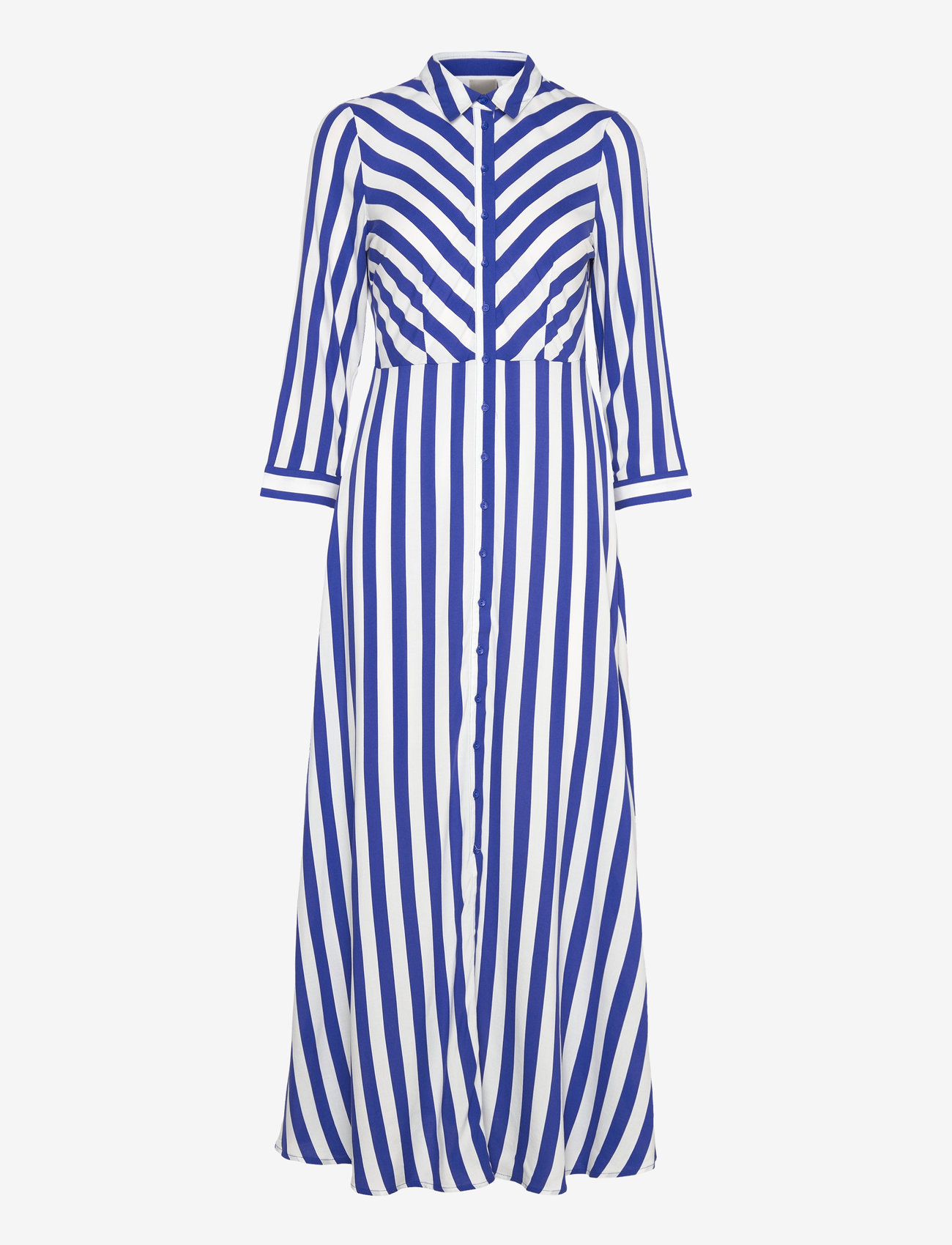 YAS - YASSAVANNA LONG SHIRT DRESS S. NOOS - skjortekjoler - bluing - 0