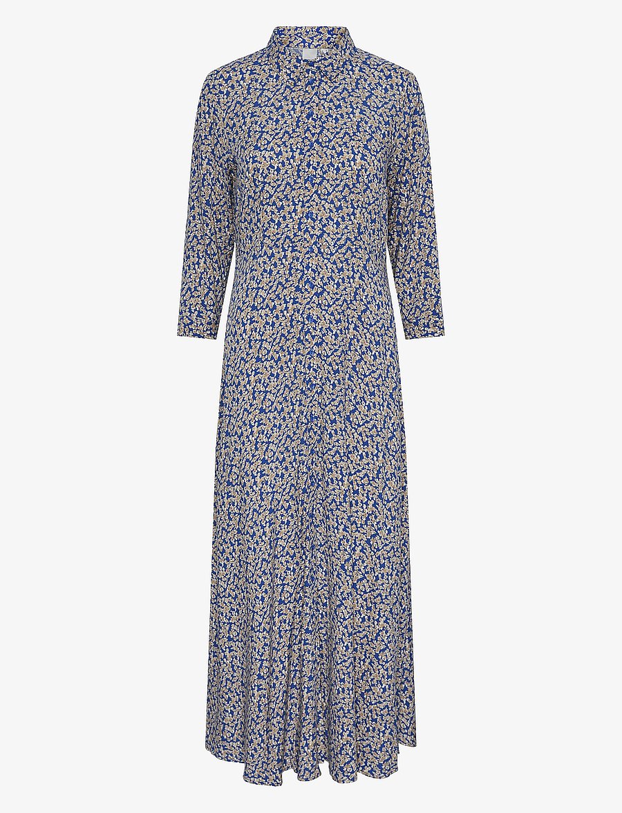 YAS - YASSAVANNA LONG SHIRT DRESS S. NOOS - hemdkleider - bluing - 1