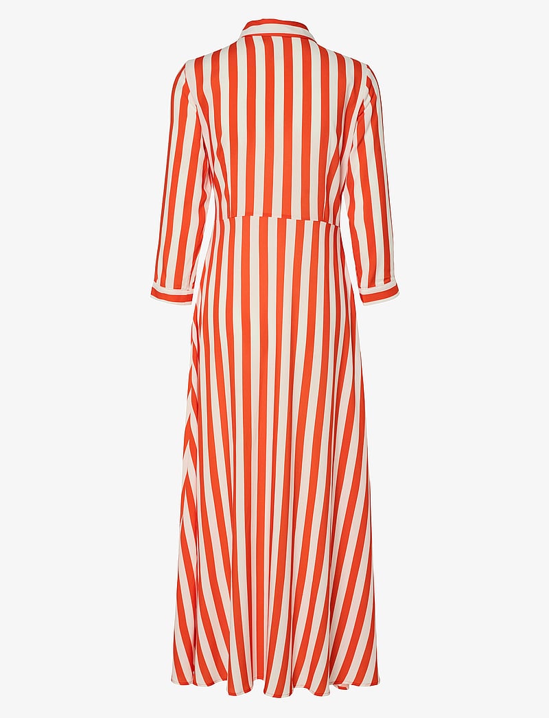 YAS - YASSAVANNA LONG SHIRT DRESS S. NOOS - hemdkleider - cherry tomato - 1