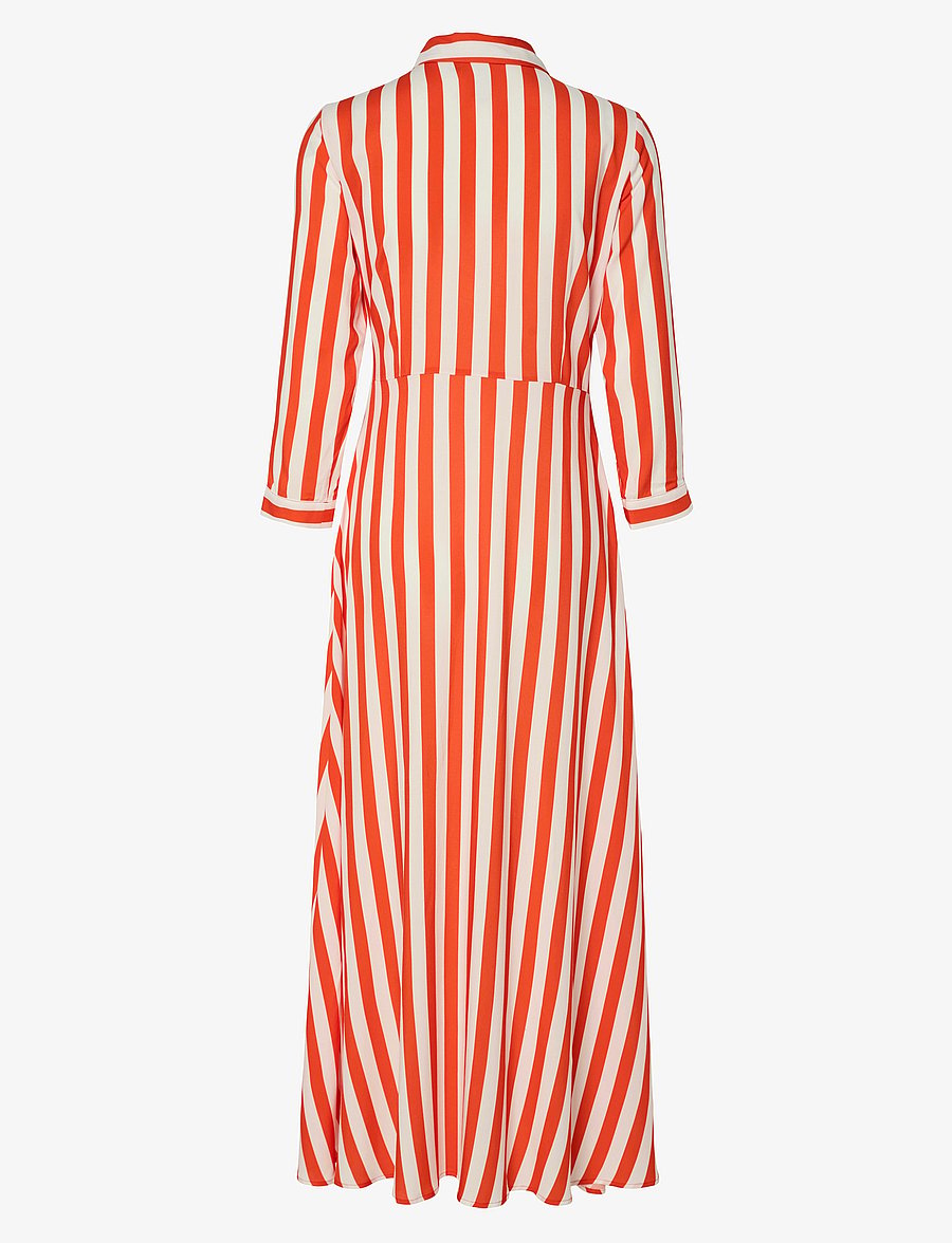 YAS - YASSAVANNA LONG SHIRT DRESS S. NOOS - hemdkleider - cherry tomato - 2