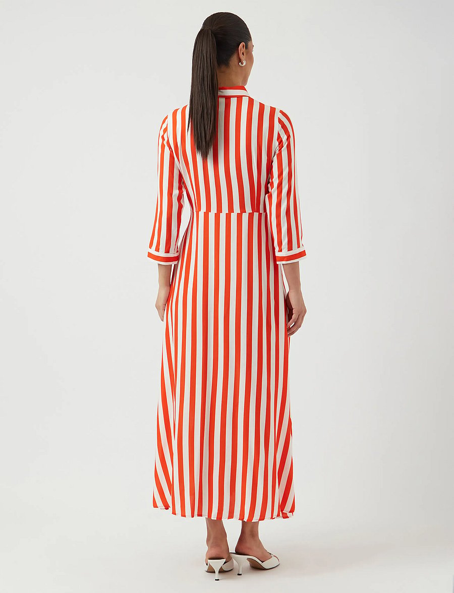 YAS - YASSAVANNA LONG SHIRT DRESS S. NOOS - hemdkleider - cherry tomato - 3