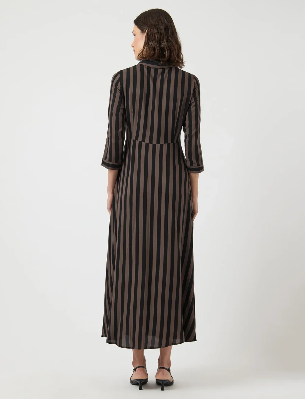YAS - YASSAVANNA LONG SHIRT DRESS S. NOOS - hemdkleider - chocolate brown - 3