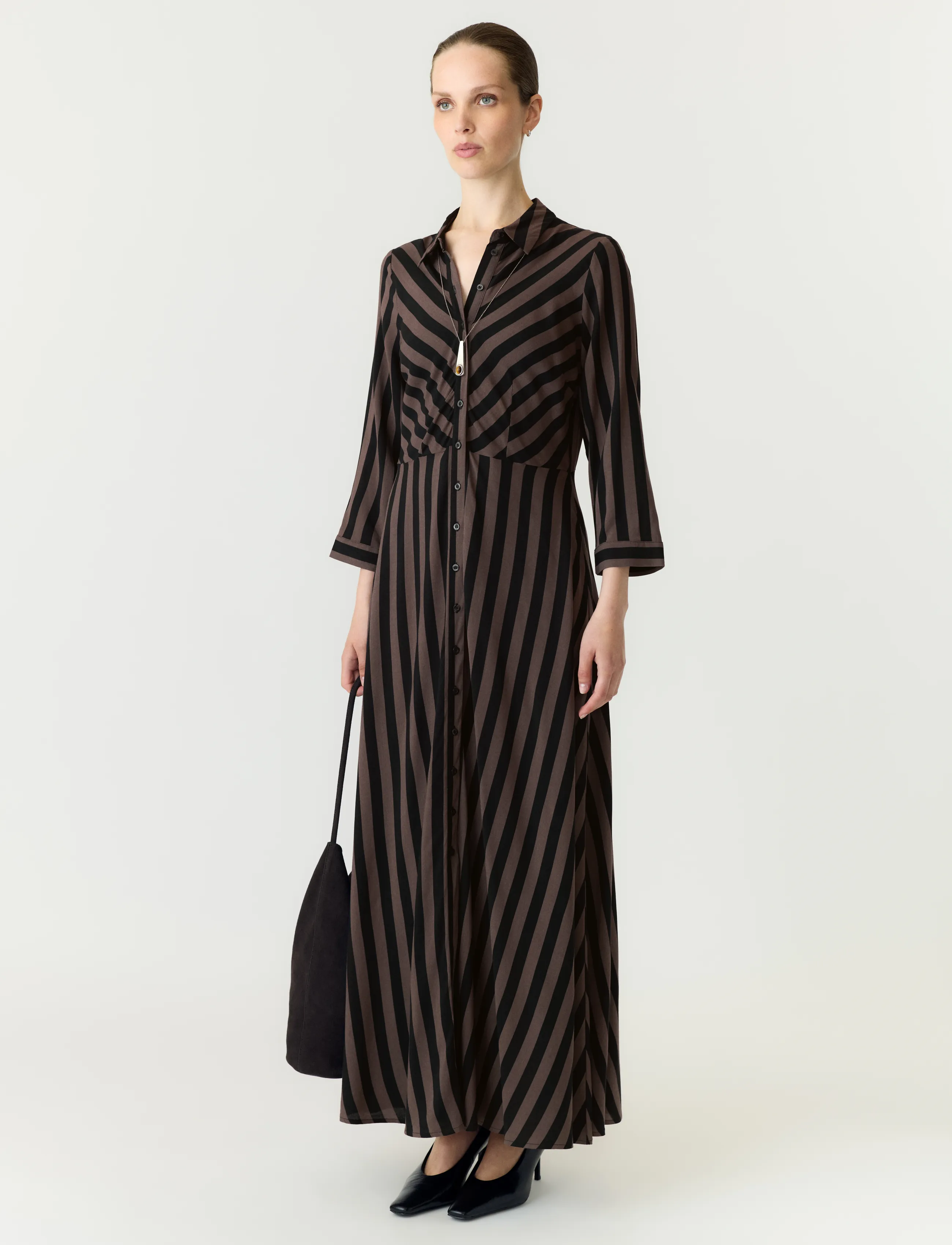 YAS Yassavanna Long Shirt Dress S. Noos skjortklänningar dam – bild 7