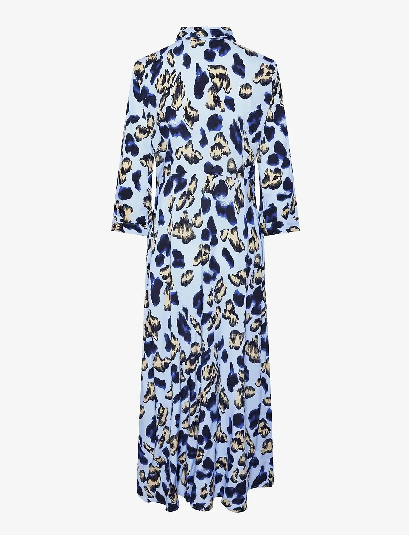 YAS - YASSAVANNA LONG SHIRT DRESS S. NOOS - särkkleidid - clear sky - 2