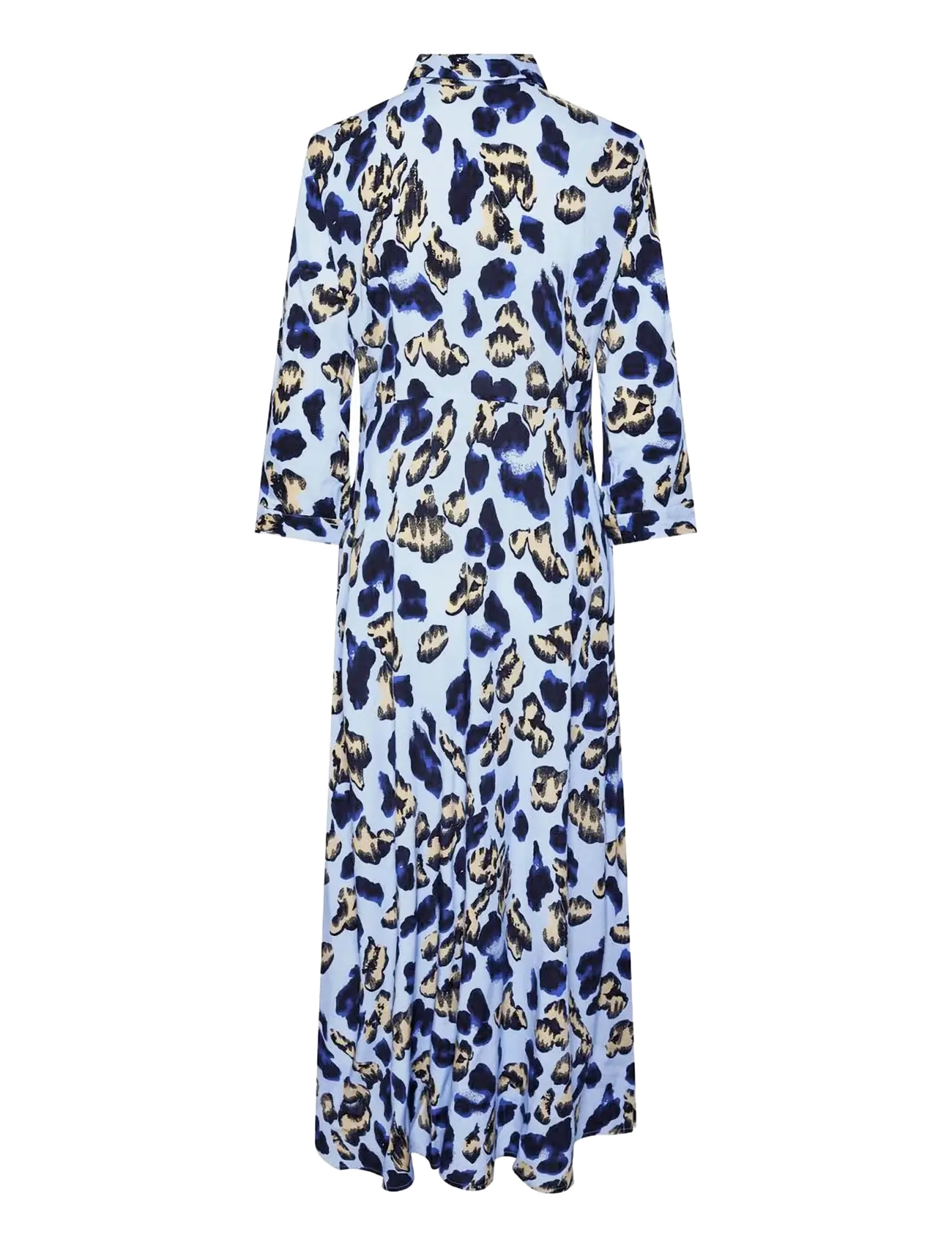 YAS - YASSAVANNA LONG SHIRT DRESS S. - skjortekjoler - clear sky - 2