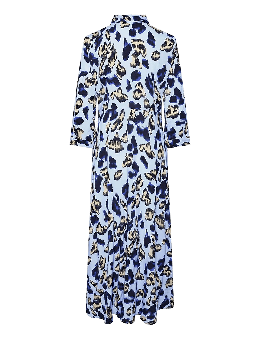 YAS - YASSAVANNA LONG SHIRT DRESS S. NOOS - hemdkleider - clear sky - 2