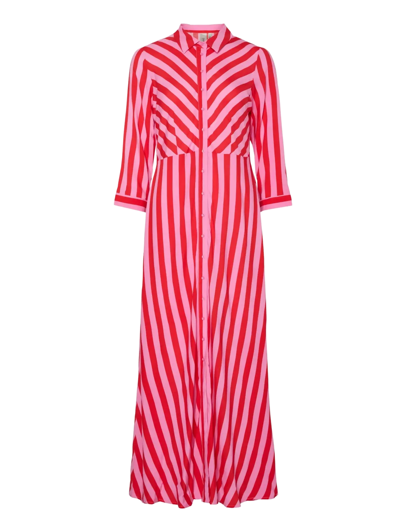 YASSAVANNA LONG SHIRT DRESS S. NOOS - CYCLAMEN