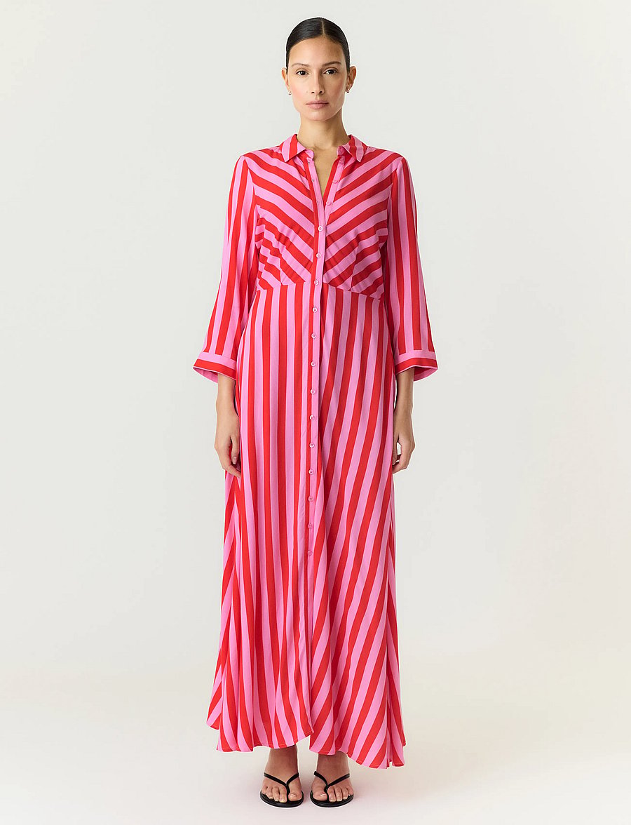 YAS - YASSAVANNA LONG SHIRT DRESS S. NOOS - hemdkleider - cyclamen - 0