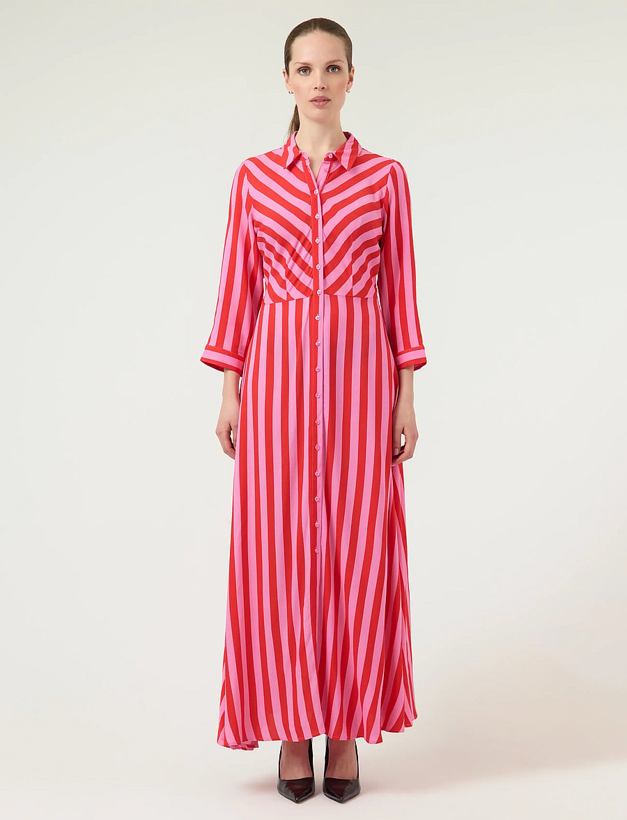 YAS - YASSAVANNA LONG SHIRT DRESS S. NOOS - hemdkleider - cyclamen - 0