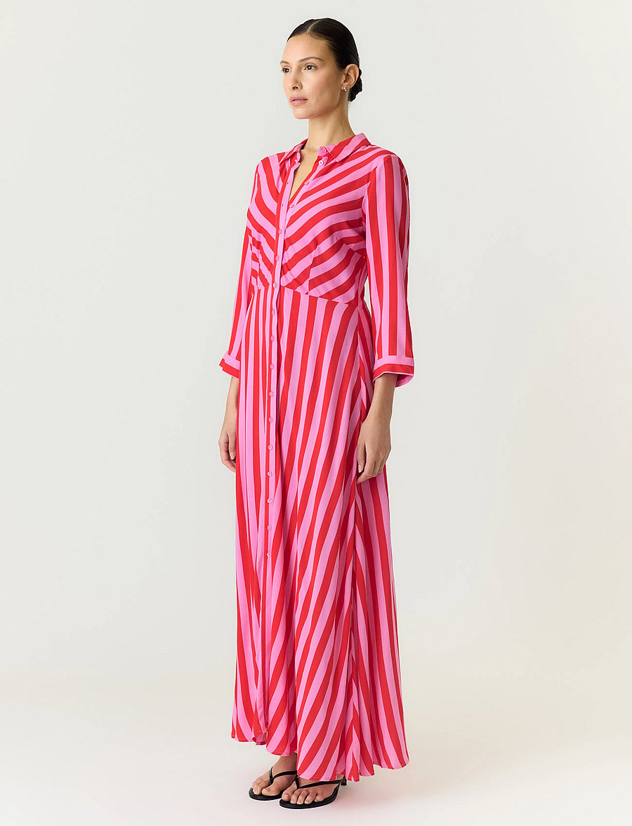 YAS - YASSAVANNA LONG SHIRT DRESS S. NOOS - hemdkleider - cyclamen - 4
