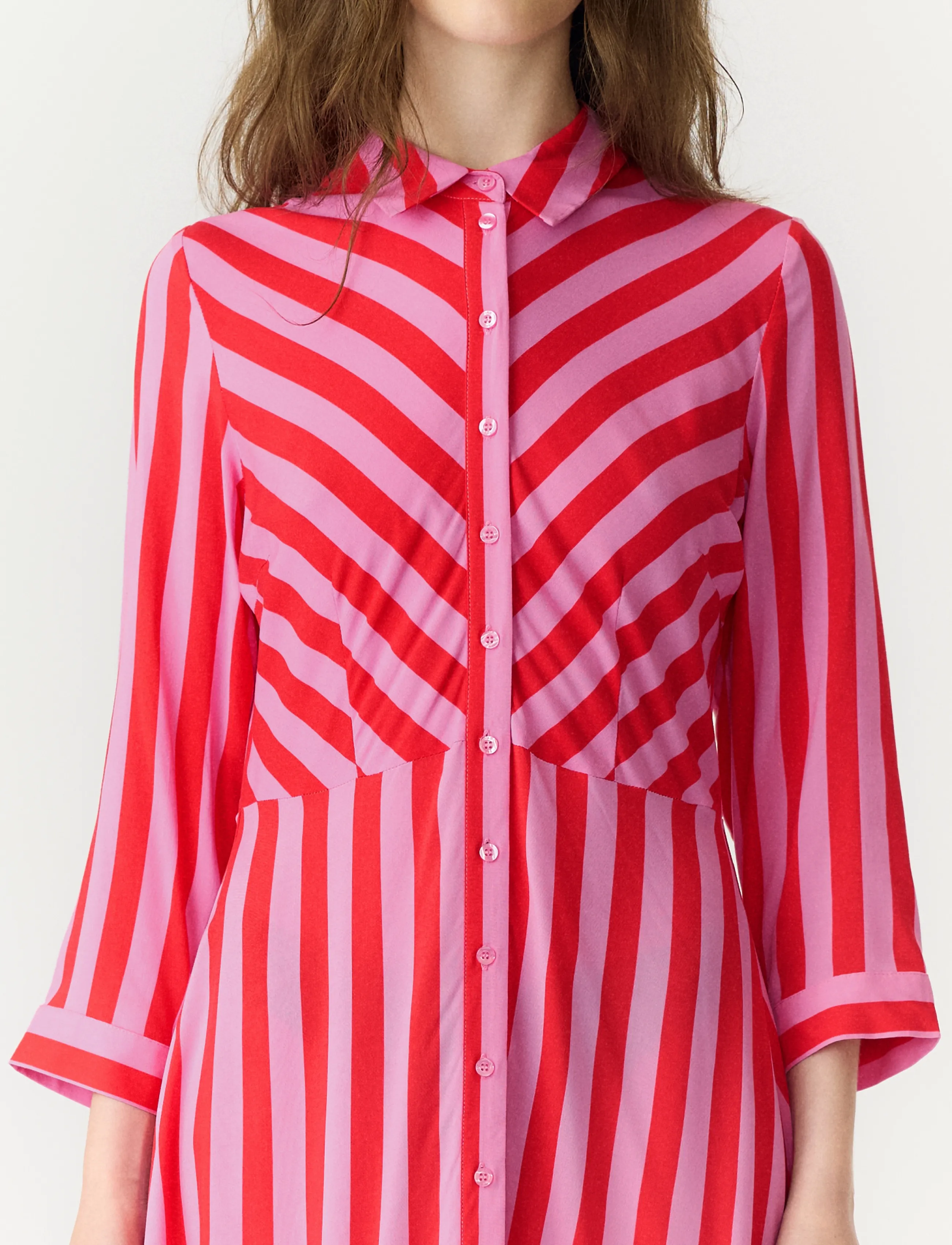 YAS - YASSAVANNA LONG SHIRT DRESS S. NOOS - paitamekot - cyclamen - 5