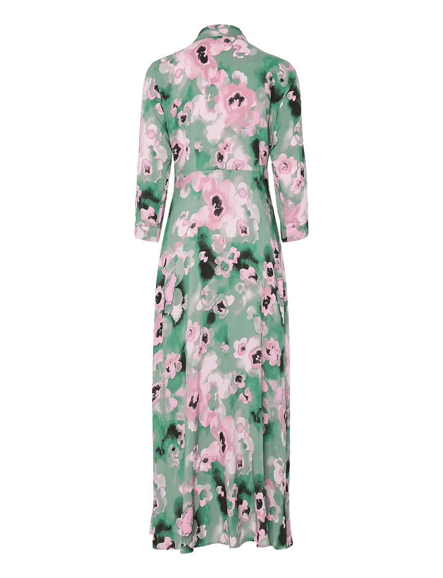 YAS - YASSAVANNA LONG SHIRT DRESS S. NOOS - hemdkleider - deep mint - 2