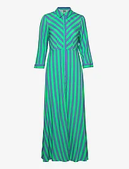 YAS - YASSAVANNA LONG SHIRT DRESS S. NOOS - maxi dresses - federal blue - 0