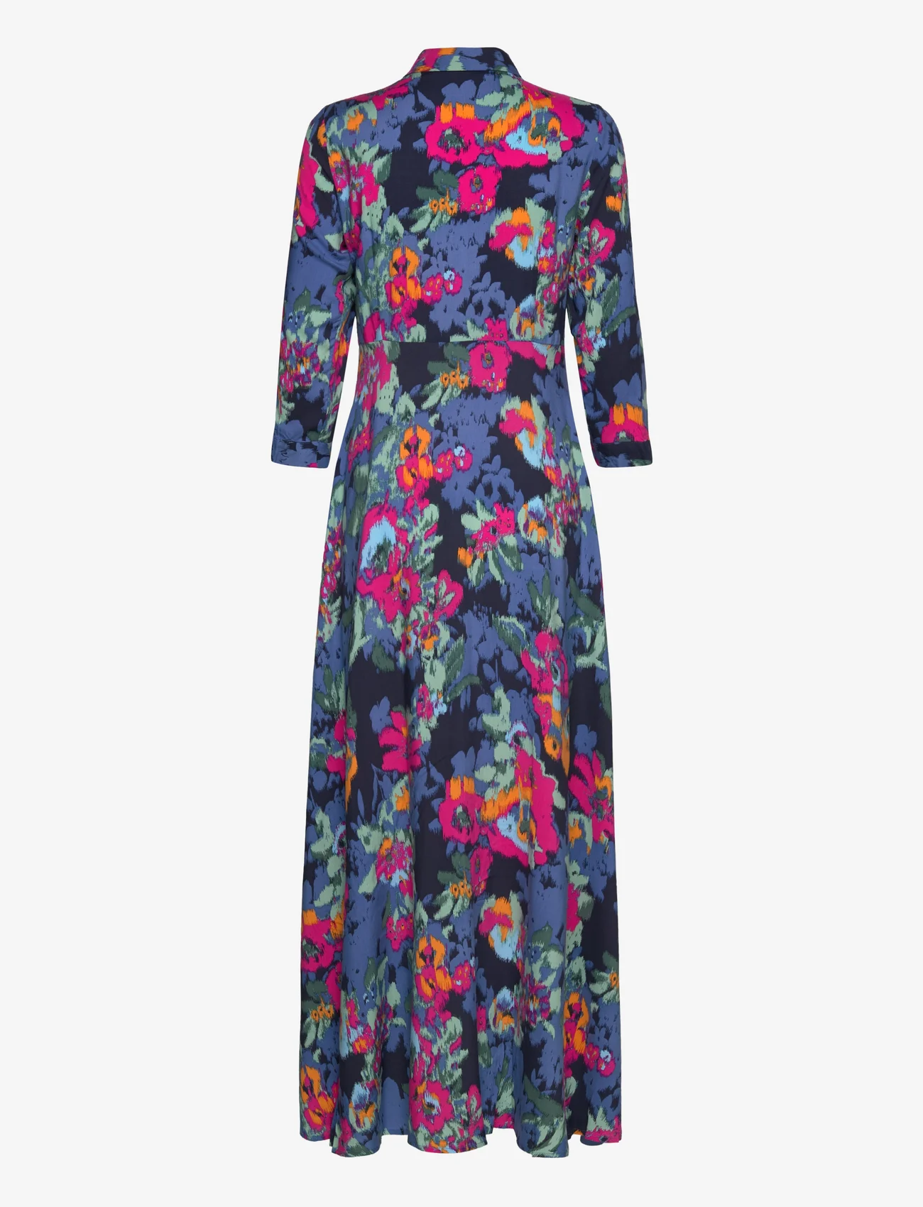 YAS - YASSAVANNA LONG SHIRT DRESS S. NOOS - marškinių tipo suknelės - garden topiary - 1