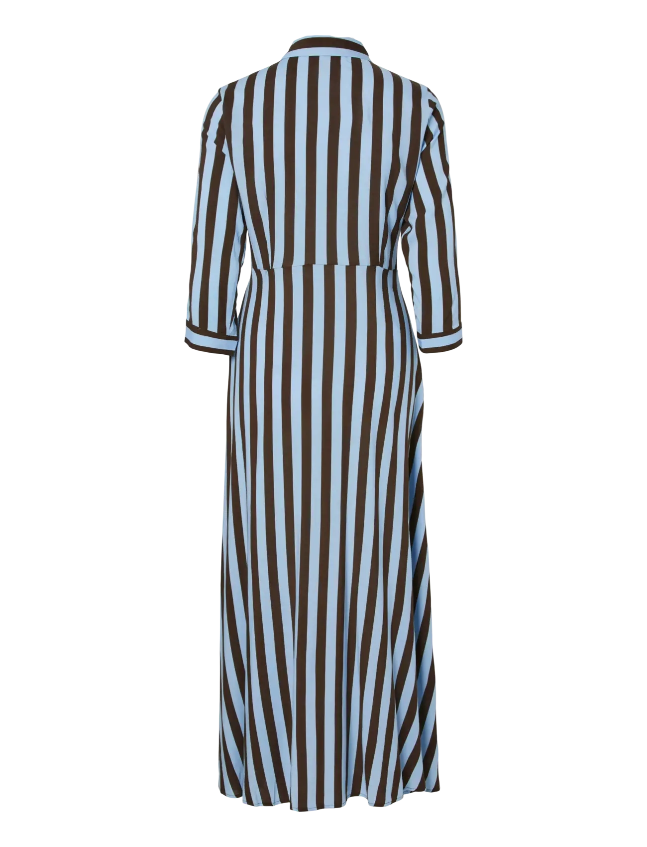 YAS - YASSAVANNA LONG SHIRT DRESS S. NOOS - skjortekjoler - hot fudge - 2