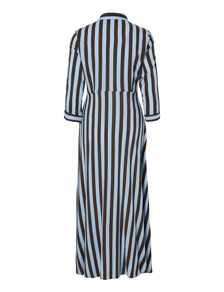 YAS - YASSAVANNA LONG SHIRT DRESS S. NOOS - hemdkleider - hot fudge - 2