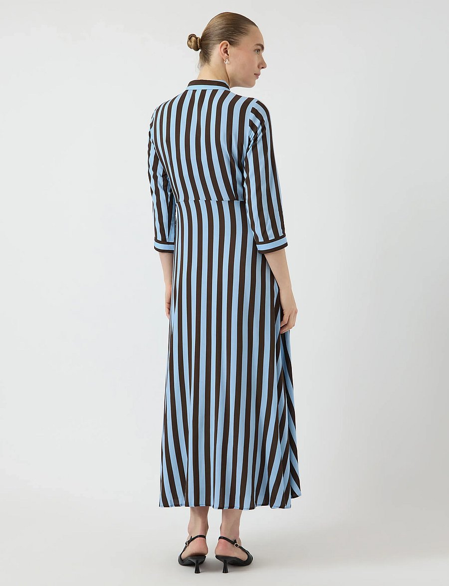 YAS - YASSAVANNA LONG SHIRT DRESS S. NOOS - hemdkleider - hot fudge - 3