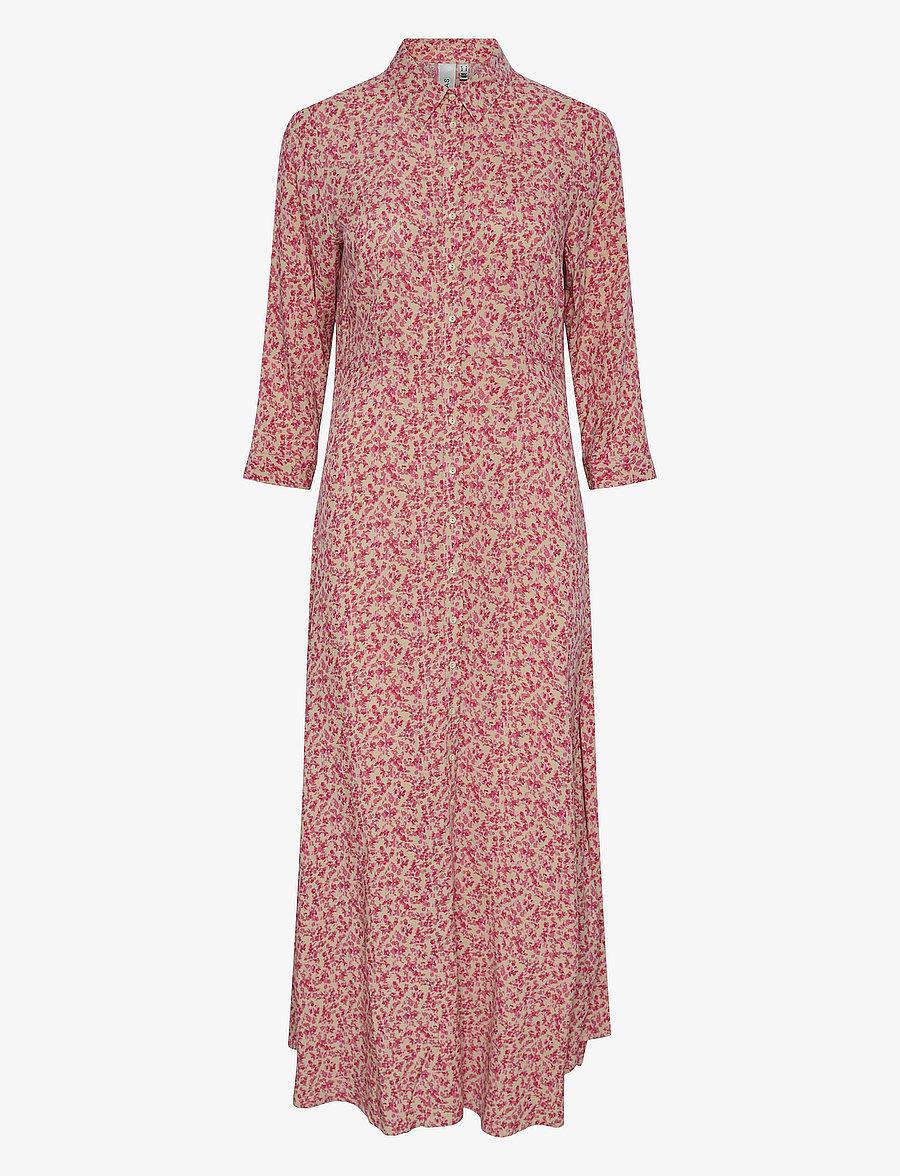YAS - YASSAVANNA LONG SHIRT DRESS S. NOOS - hemdkleider - irish cream - 1