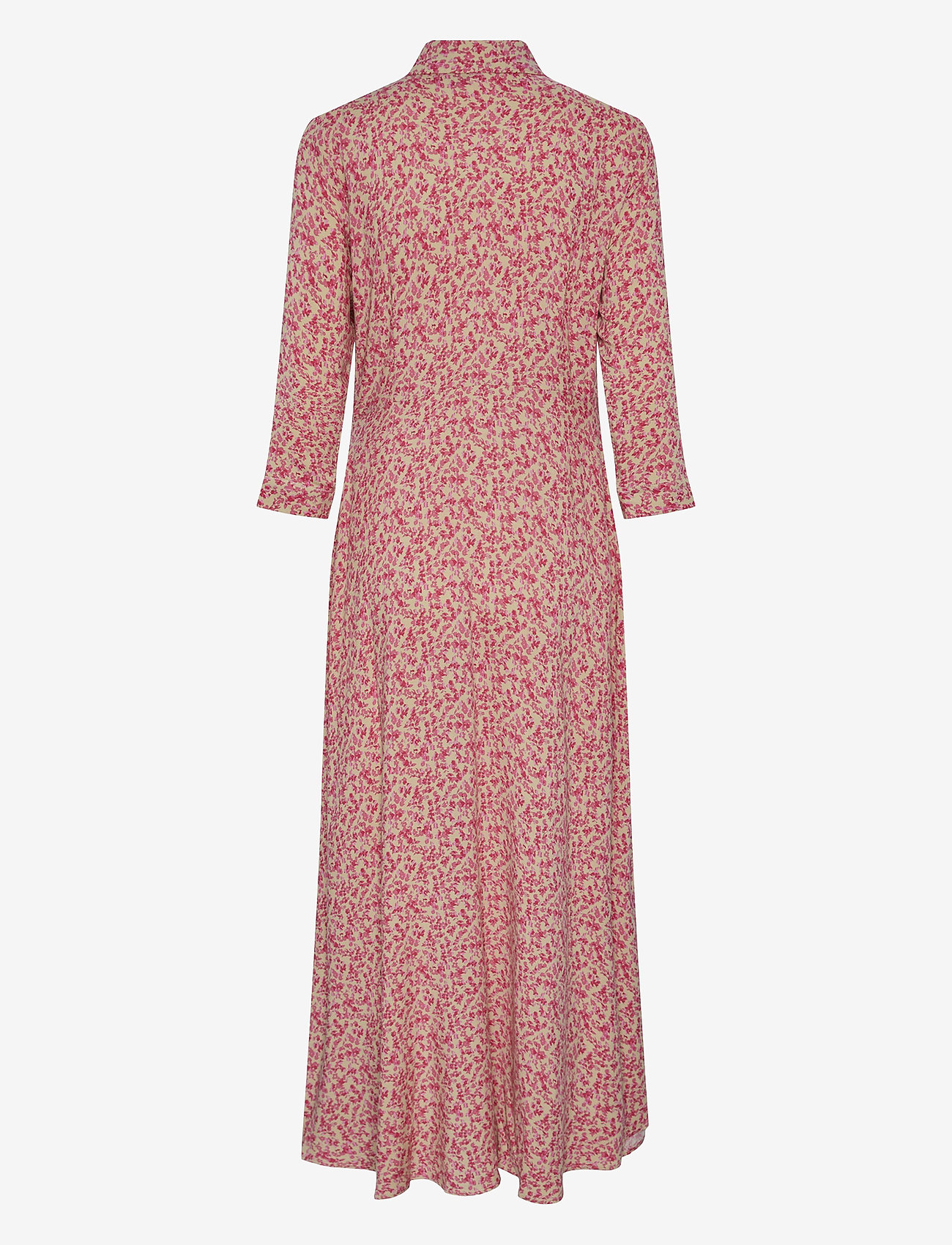 YAS - YASSAVANNA LONG SHIRT DRESS S. NOOS - särkkleidid - irish cream - 2