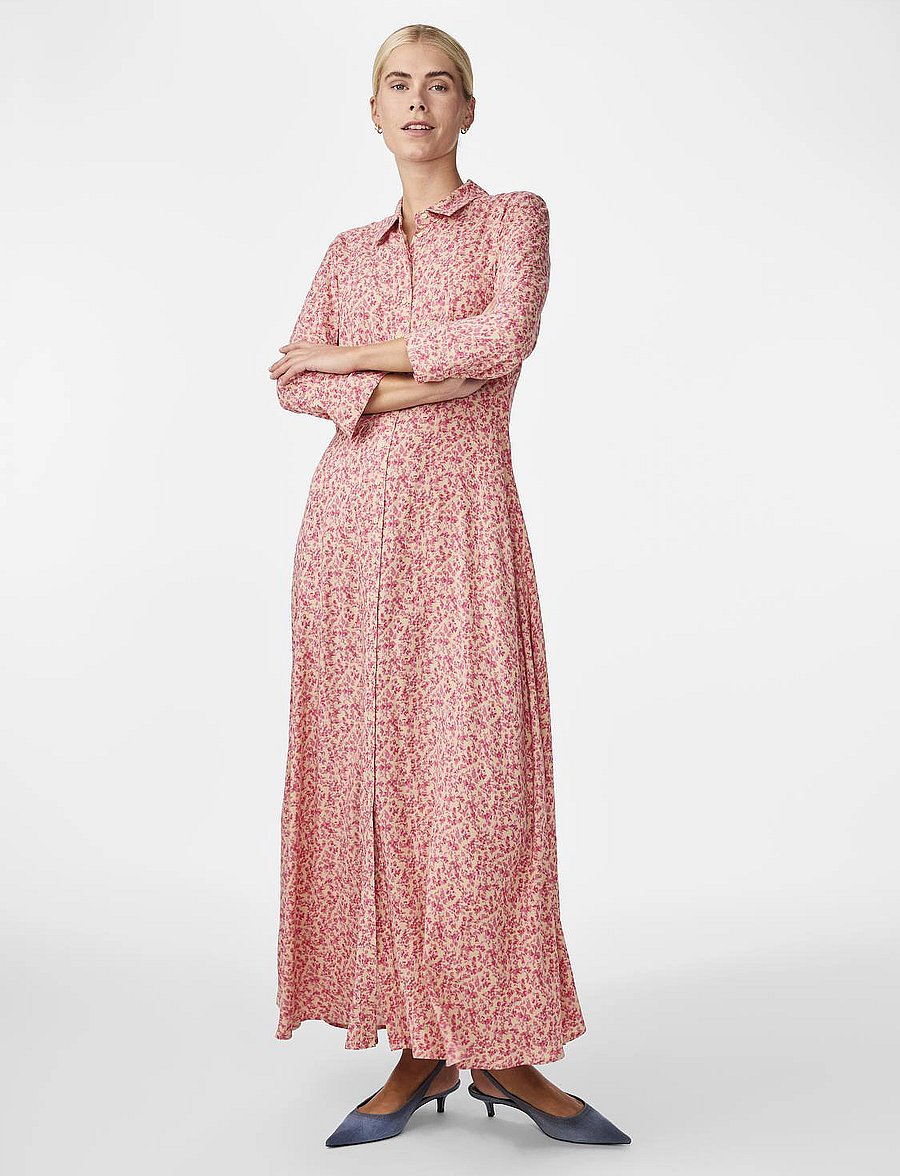 YAS - YASSAVANNA LONG SHIRT DRESS S. NOOS - hemdkleider - irish cream - 4