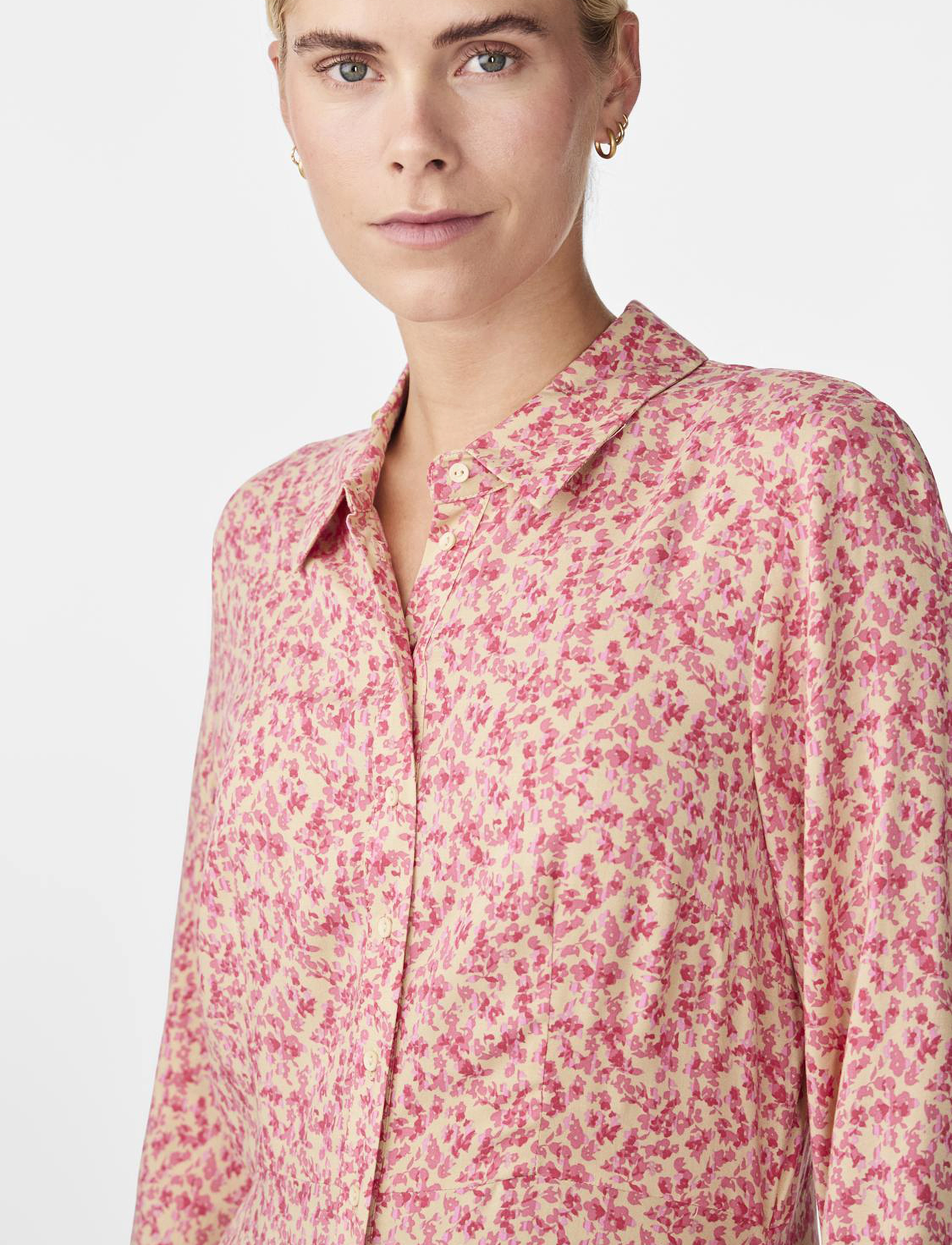 YAS - YASSAVANNA LONG SHIRT DRESS S. NOOS - marškinių tipo suknelės - irish cream - 5