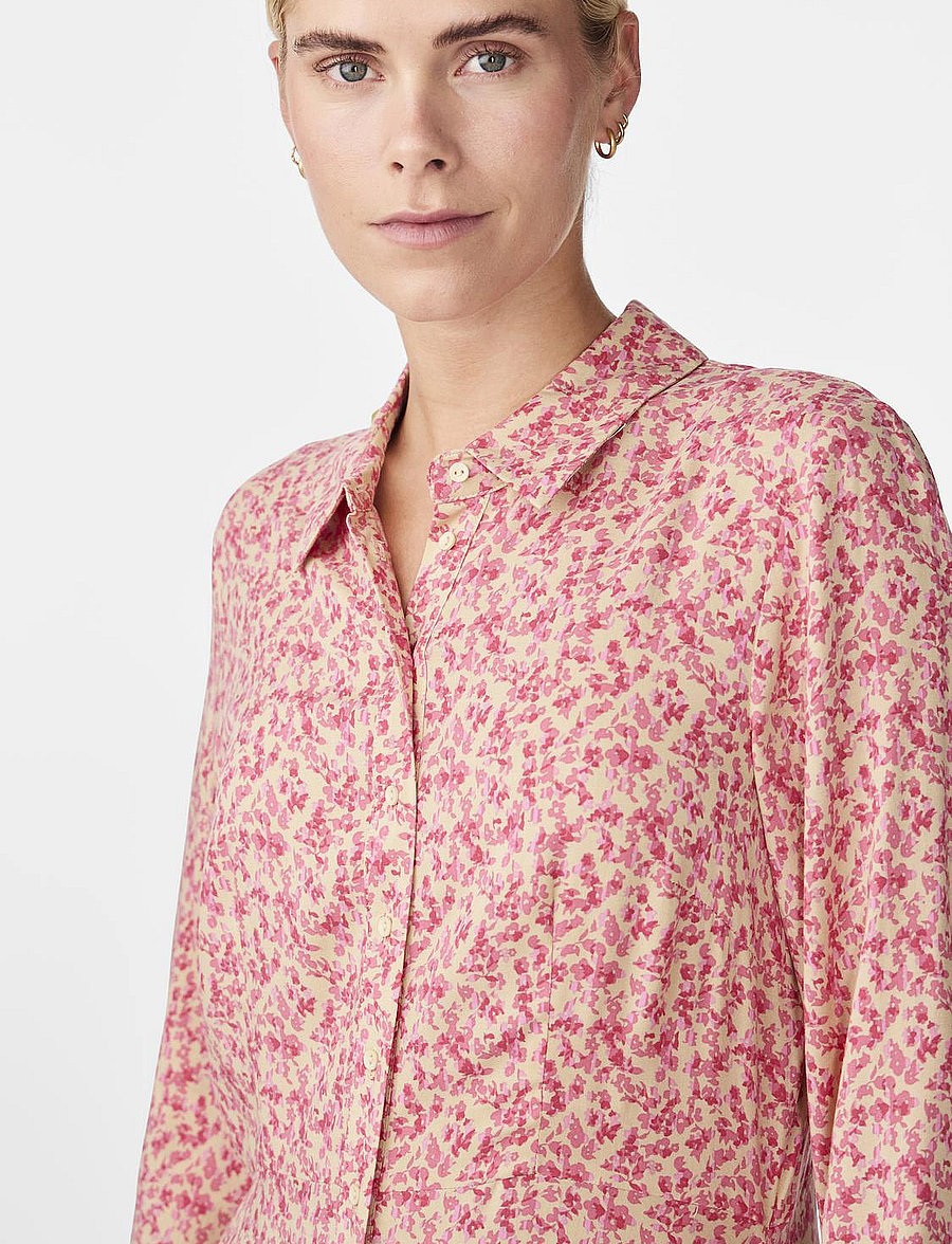 YAS - YASSAVANNA LONG SHIRT DRESS S. NOOS - hemdkleider - irish cream - 5
