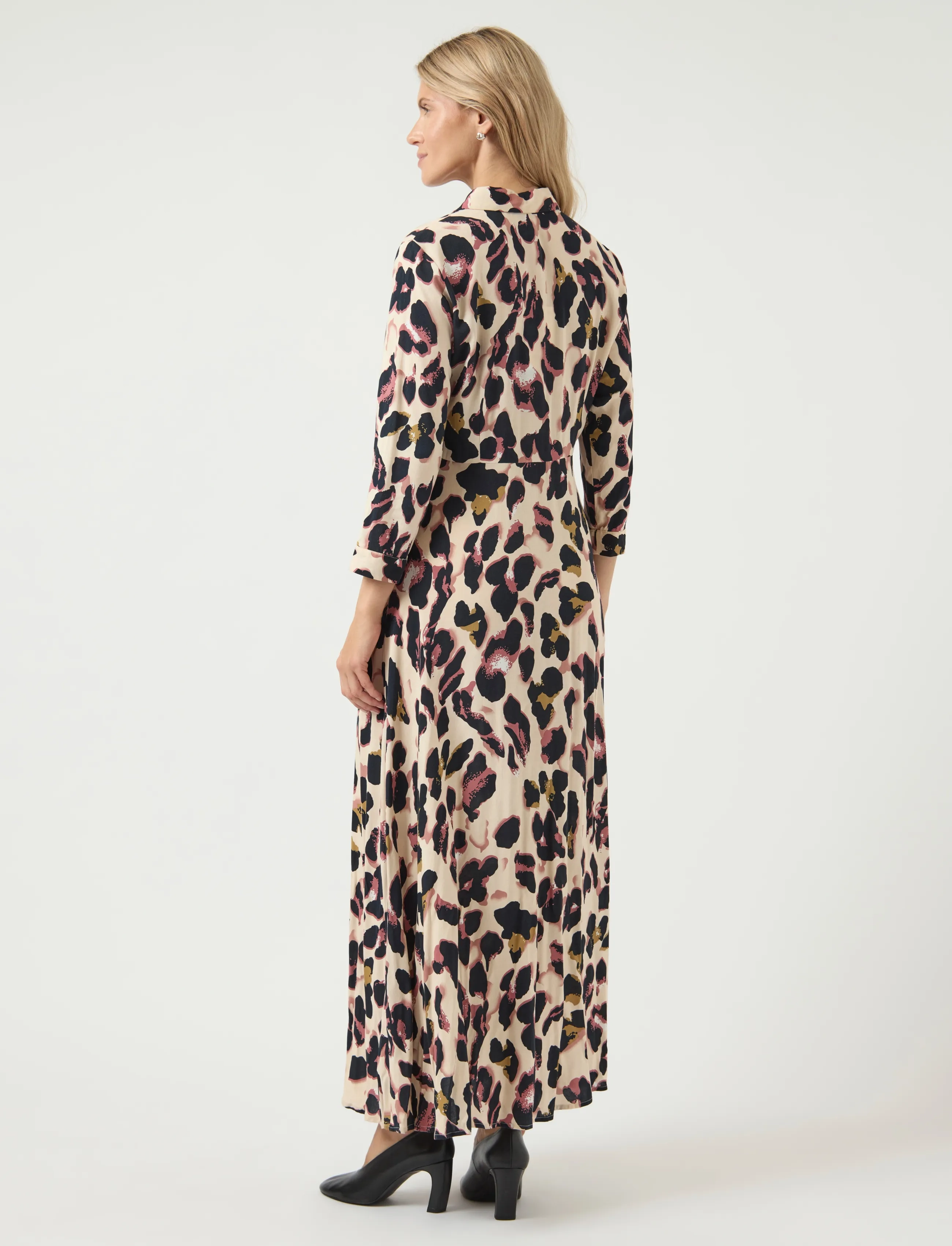 YAS - YASSAVANNA LONG SHIRT DRESS S. NOOS - skjortekjoler - mellow rose - 3