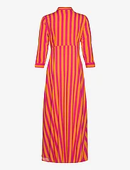 YAS - YASSAVANNA LONG SHIRT DRESS S. NOOS - särkkleidid - orange pepper - 1