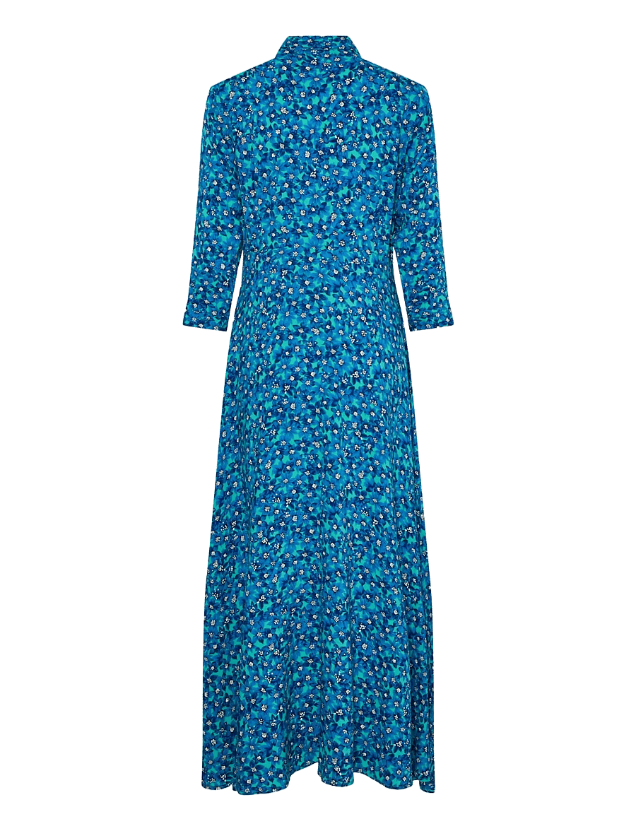 YAS - YASSAVANNA LONG SHIRT DRESS S. NOOS - hemdkleider - pool green - 2