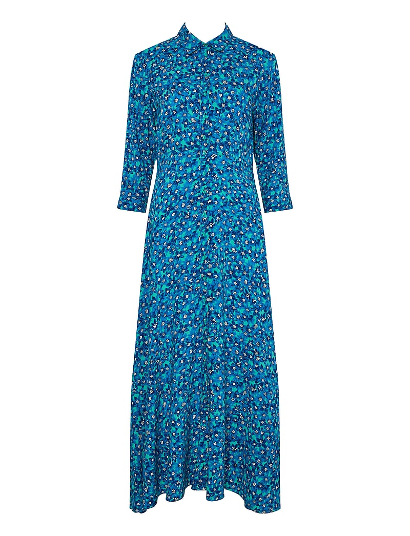 YAS - YASSAVANNA LONG SHIRT DRESS S. NOOS - hemdkleider - pool green - 5